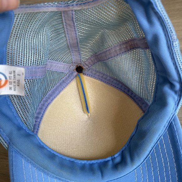 Vintage Sand Dollar St. Augustine Florida Trucker Hat Snapback Cap‎ Baby Blue - Picture 9 of 12